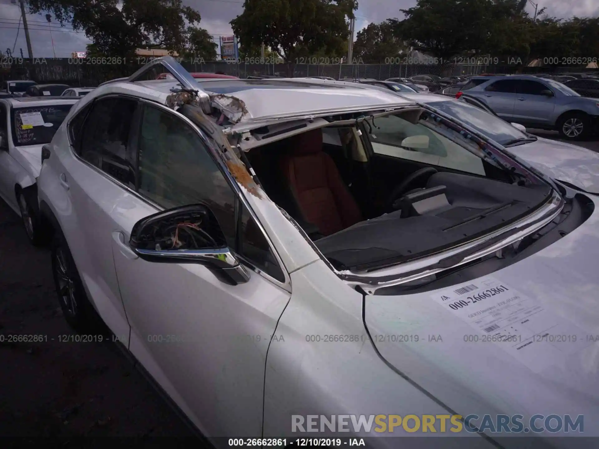 6 Photograph of a damaged car JTJYARBZ9K2157451 LEXUS NX 2019