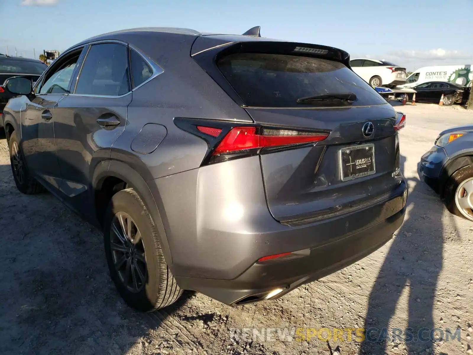 3 Photograph of a damaged car JTJYARBZ9K2157708 LEXUS NX 2019