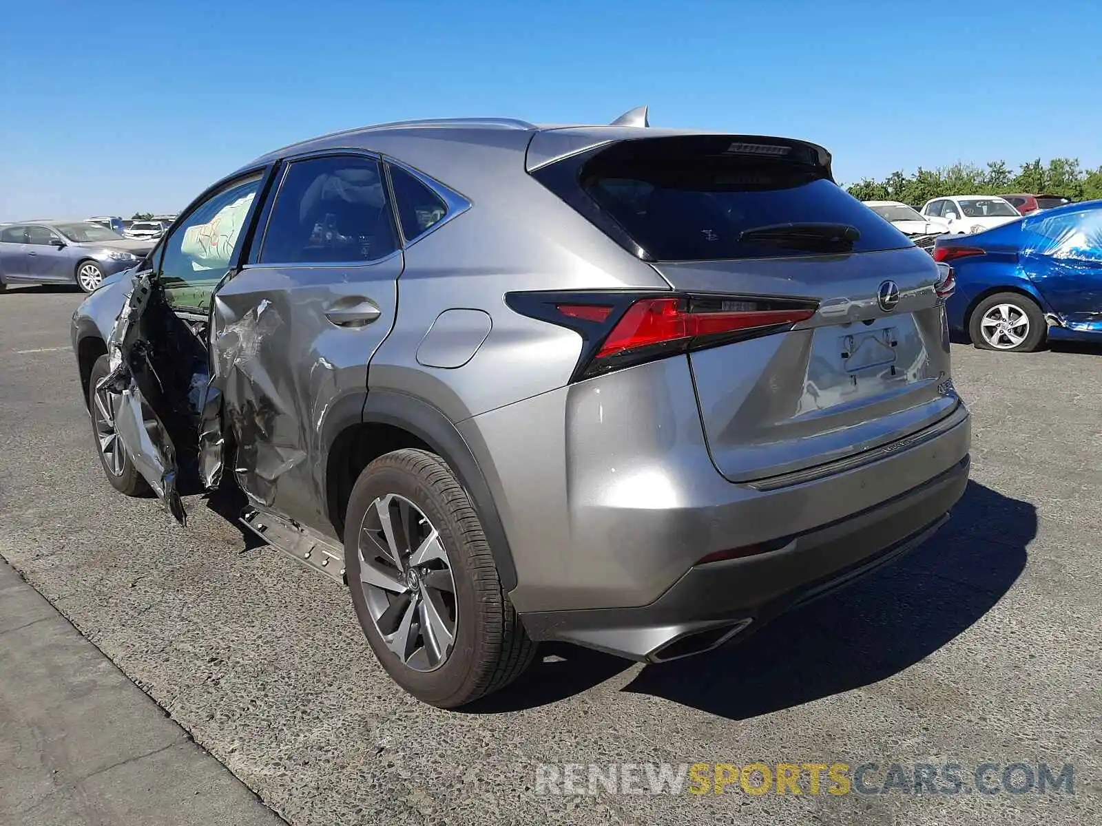 3 Photograph of a damaged car JTJYARBZ9K2158003 LEXUS NX 2019