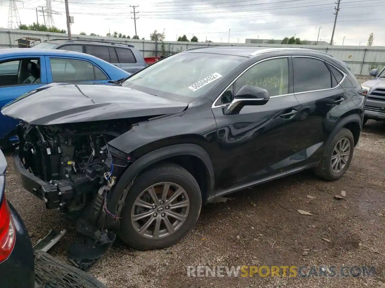 2 Фотография поврежденного автомобиля JTJYARBZXK2117685 LEXUS NX 2019