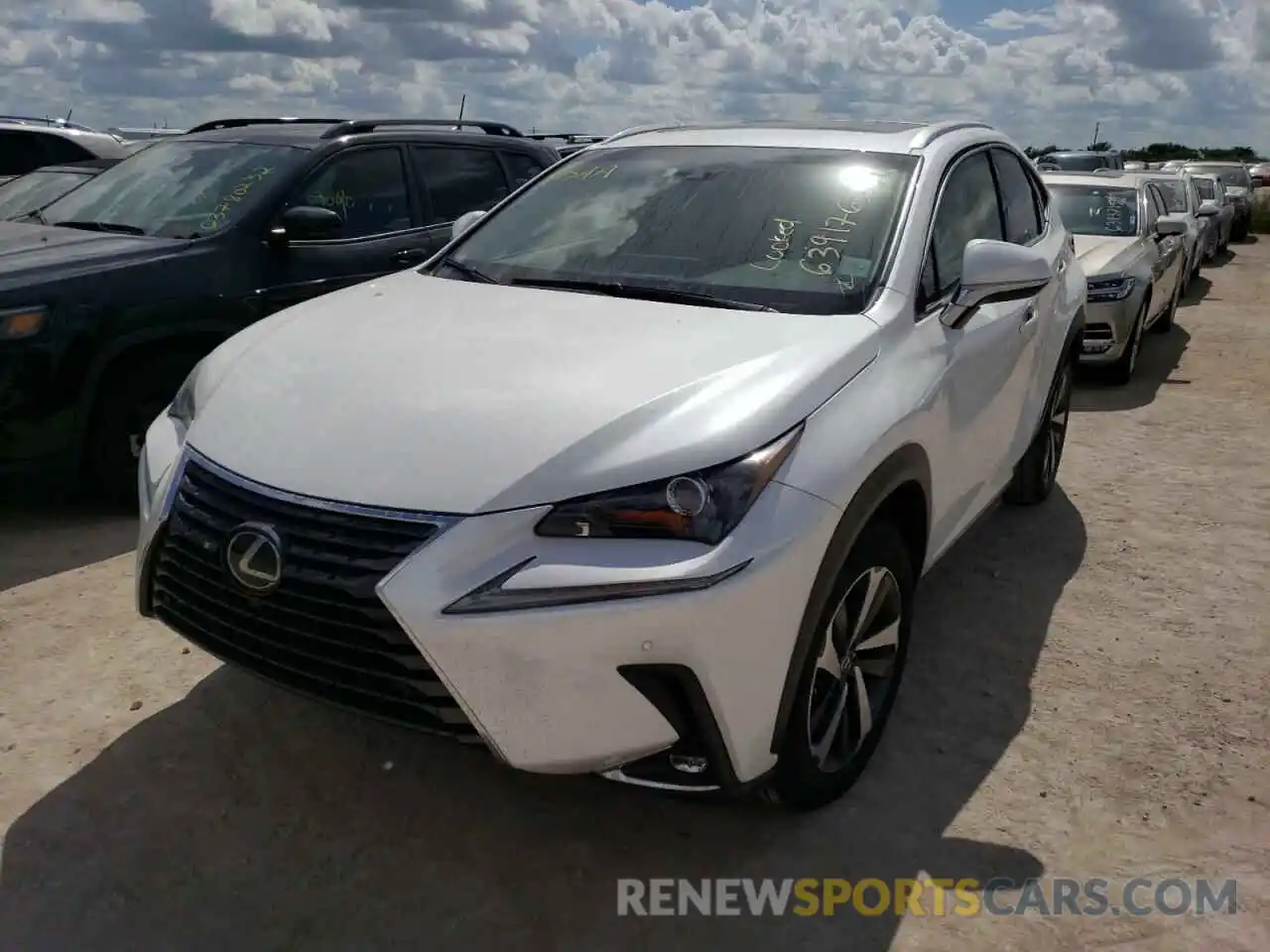 2 Photograph of a damaged car JTJYARBZXK2117749 LEXUS NX 2019