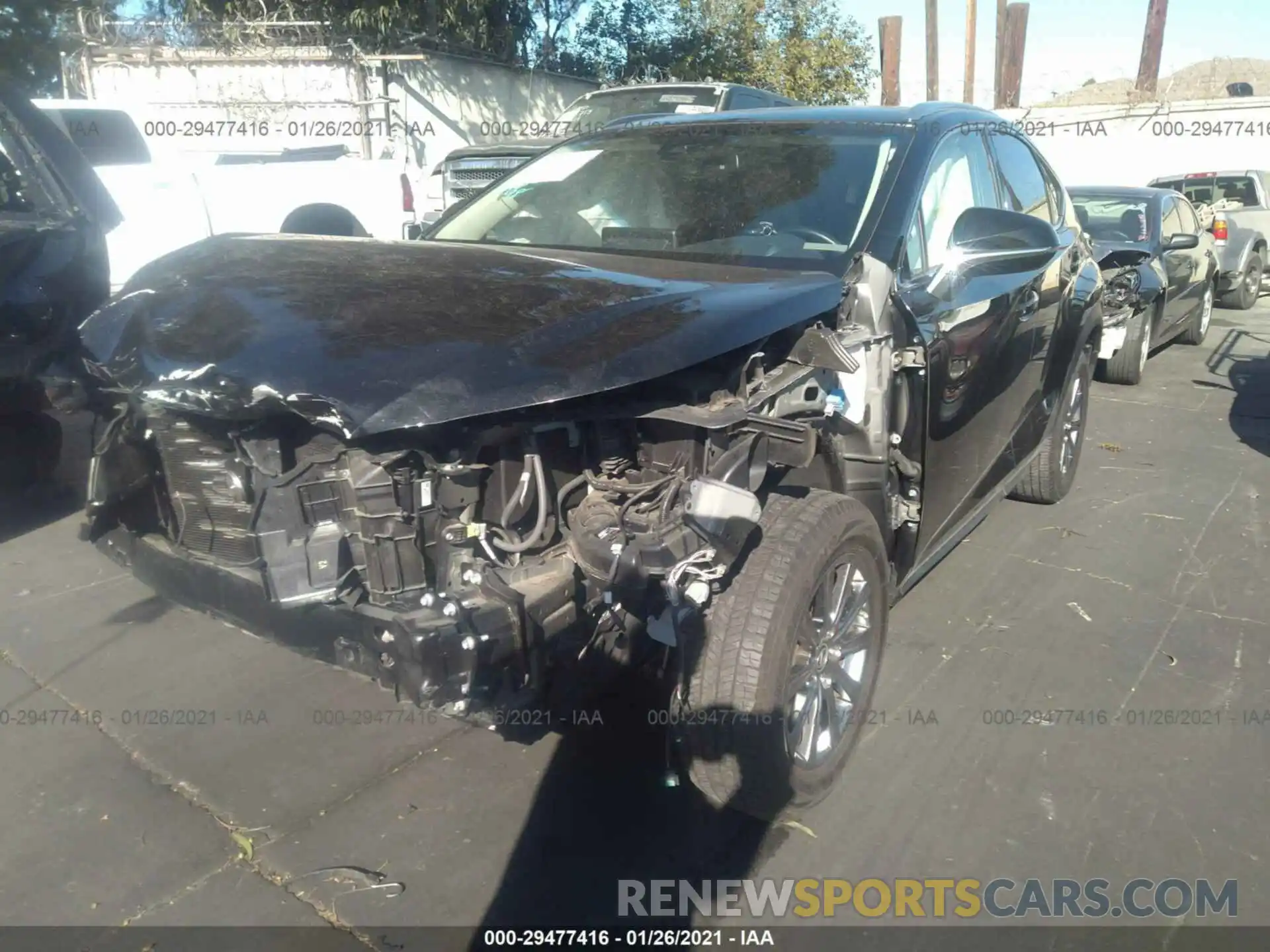 2 Photograph of a damaged car JTJYARBZXK2118058 LEXUS NX 2019