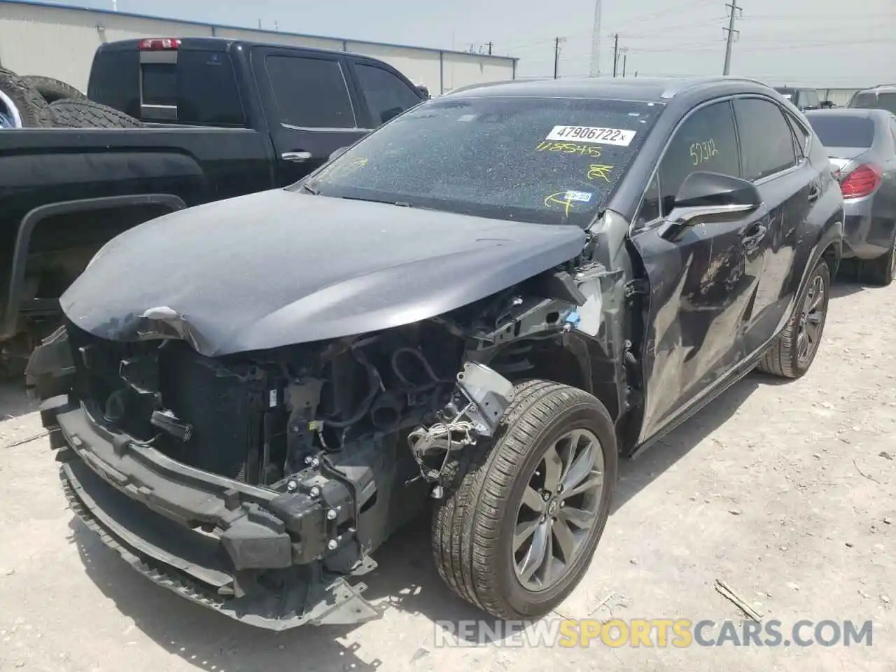 2 Photograph of a damaged car JTJYARBZXK2118545 LEXUS NX 2019