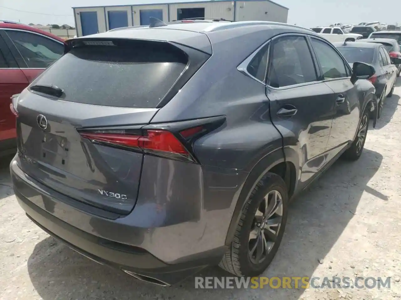 4 Фотография поврежденного автомобиля JTJYARBZXK2118545 LEXUS NX 2019