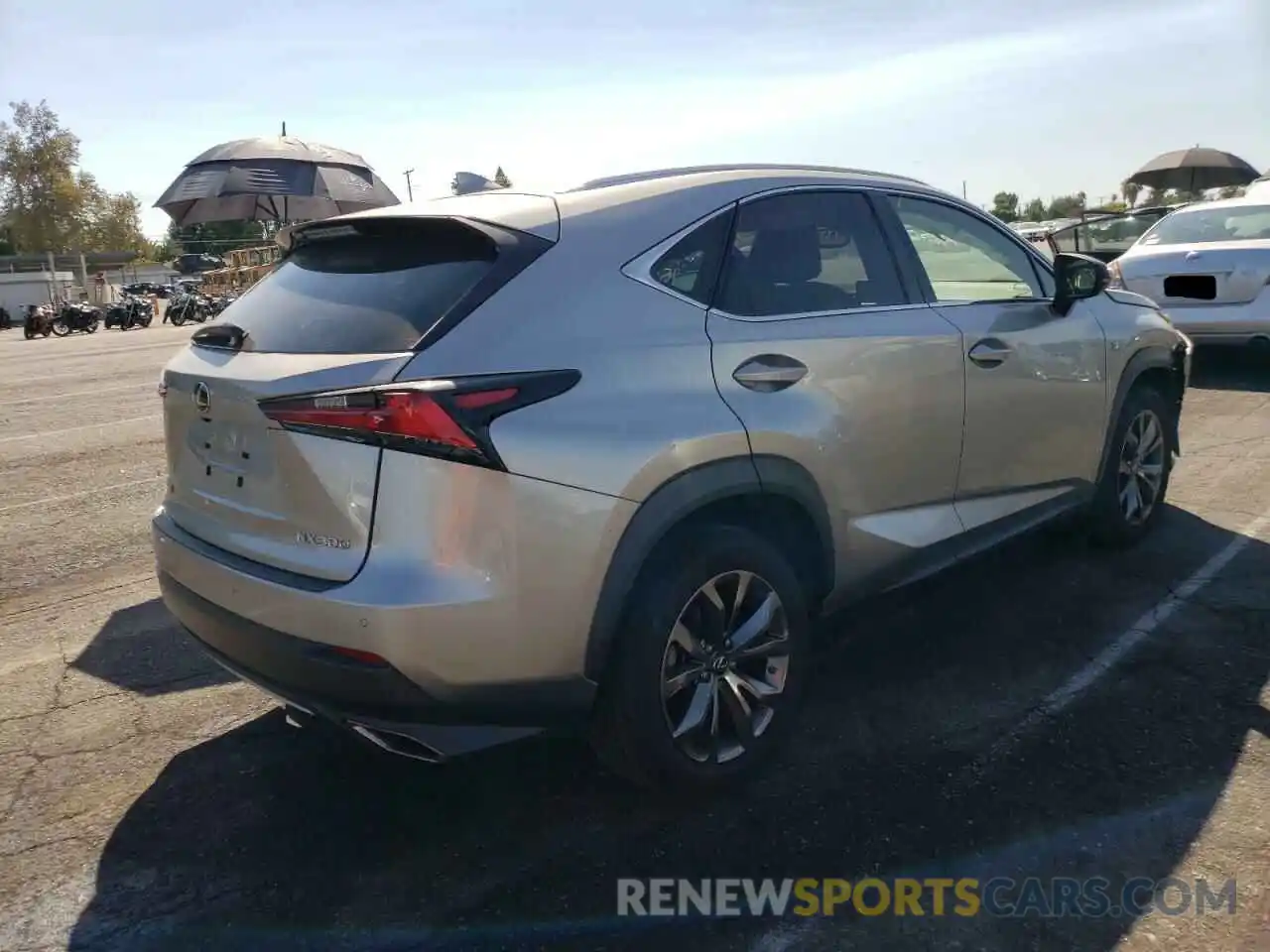 4 Photograph of a damaged car JTJYARBZXK2119985 LEXUS NX 2019