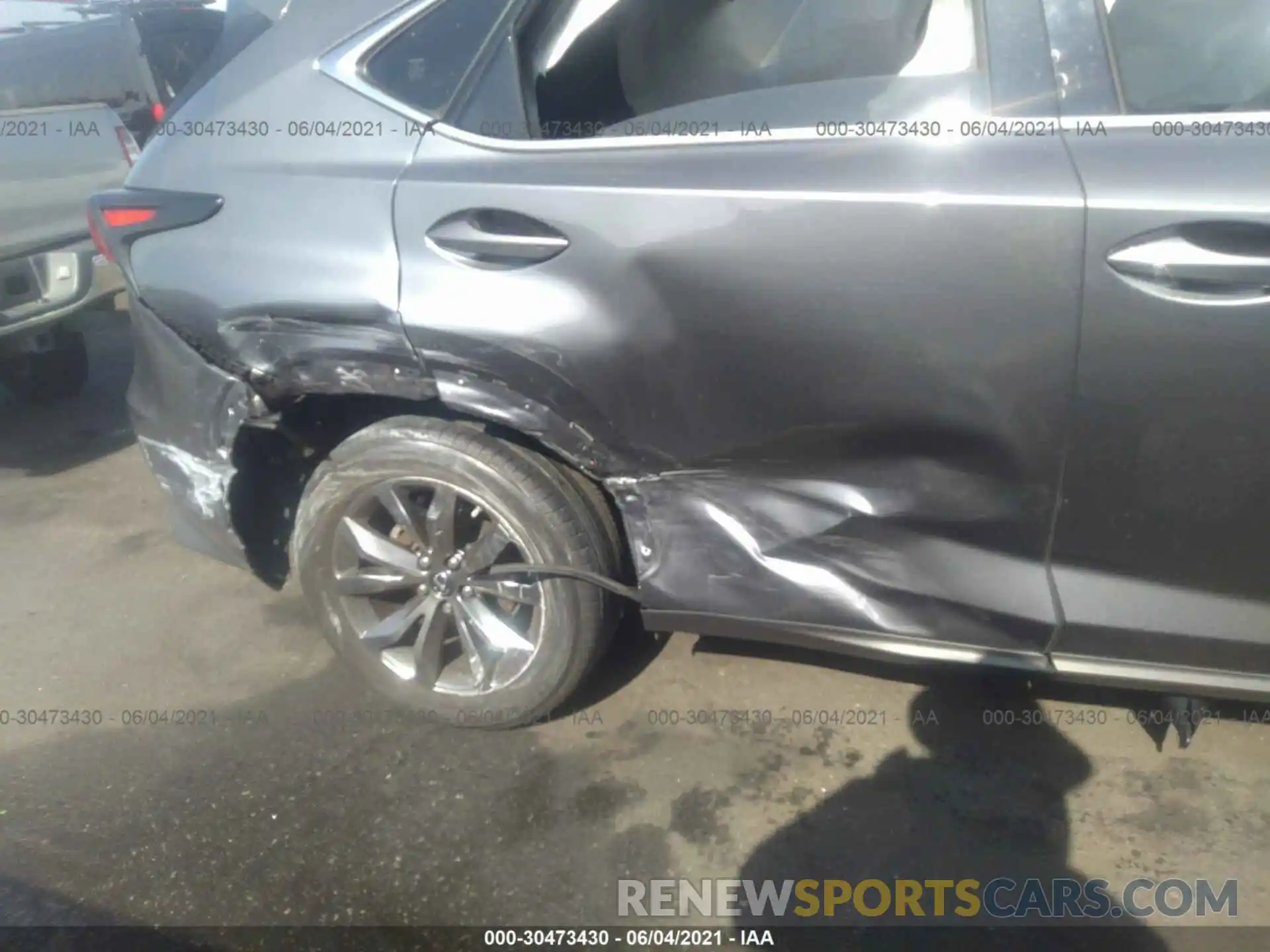 6 Photograph of a damaged car JTJYARBZXK2125205 LEXUS NX 2019