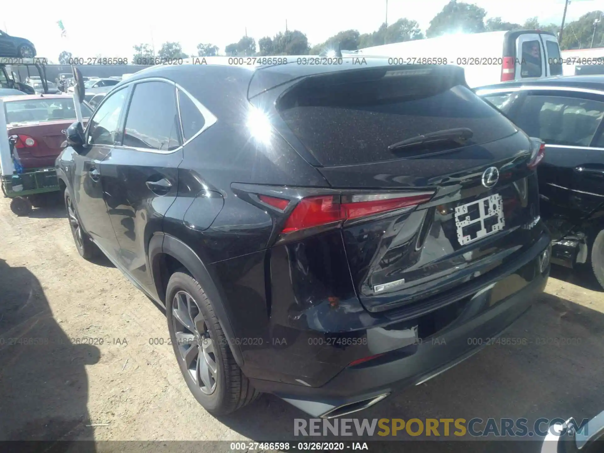 3 Photograph of a damaged car JTJYARBZXK2126418 LEXUS NX 2019