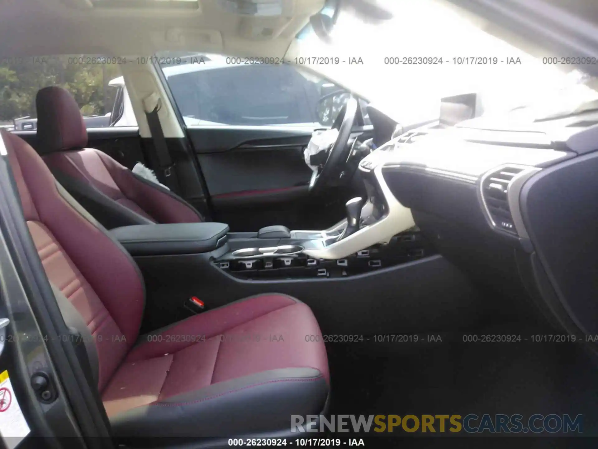 5 Photograph of a damaged car JTJYARBZXK2129609 LEXUS NX 2019