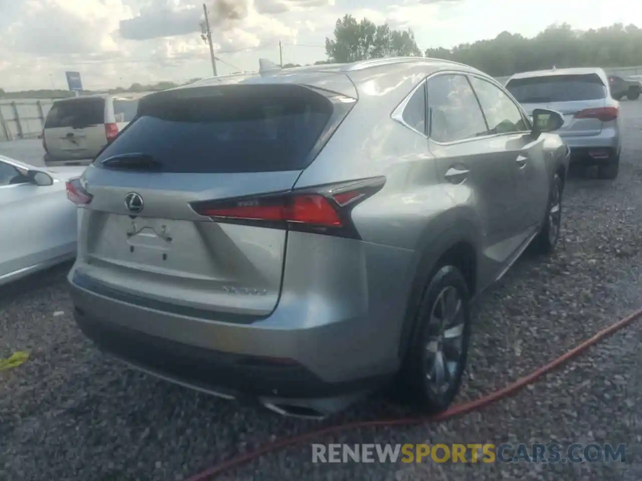 4 Photograph of a damaged car JTJYARBZXK2132848 LEXUS NX 2019