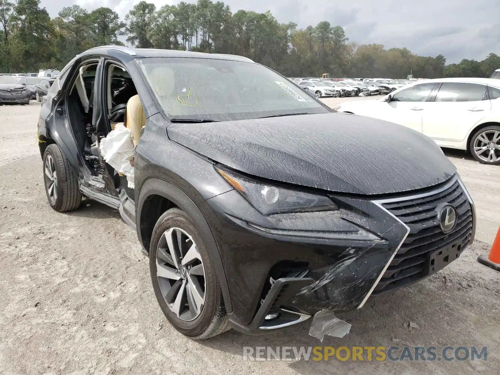 1 Photograph of a damaged car JTJYARBZXK2134423 LEXUS NX 2019