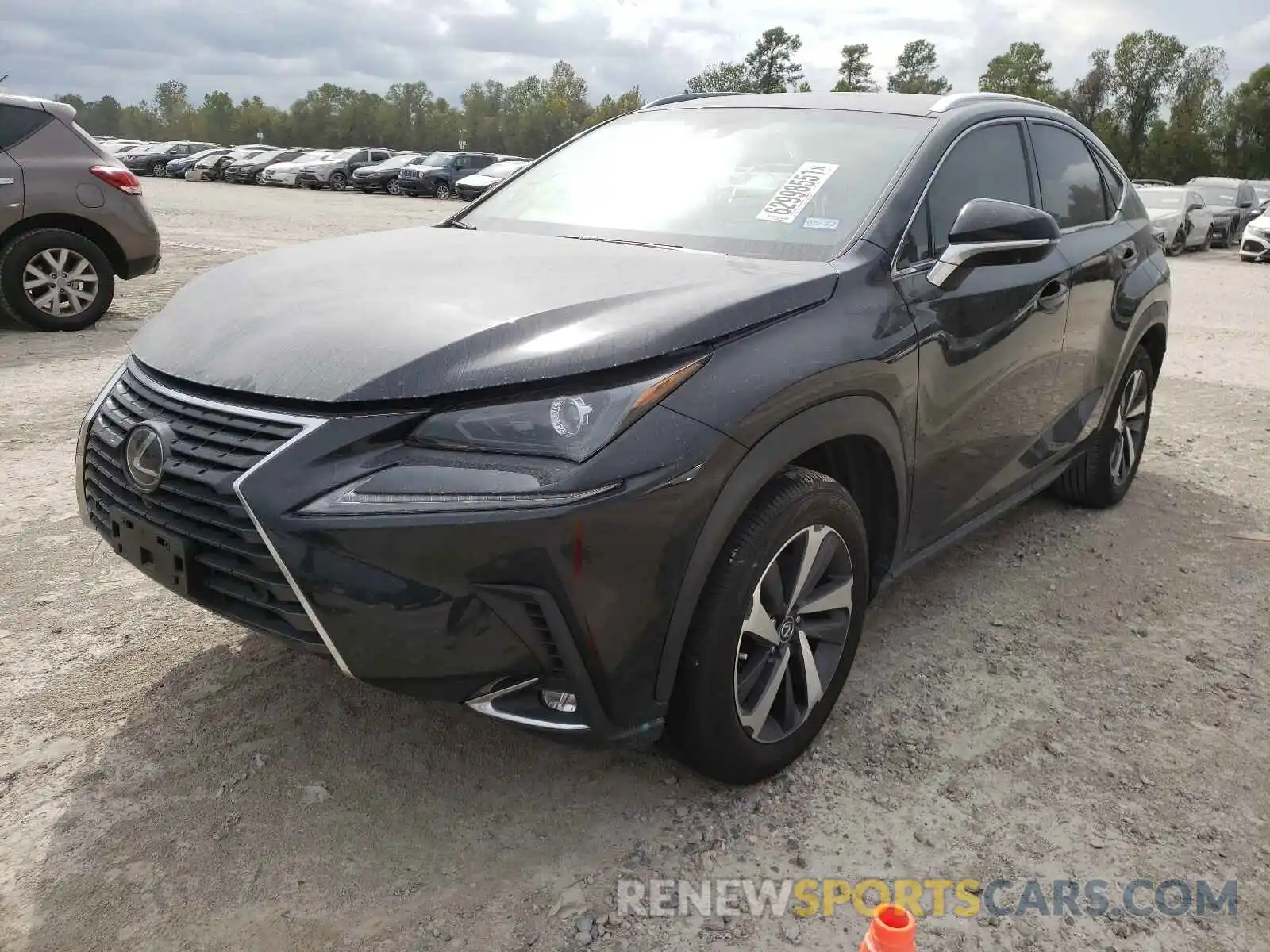 2 Фотография поврежденного автомобиля JTJYARBZXK2134423 LEXUS NX 2019