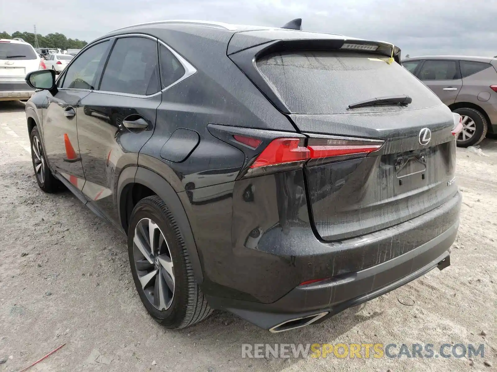 3 Фотография поврежденного автомобиля JTJYARBZXK2134423 LEXUS NX 2019