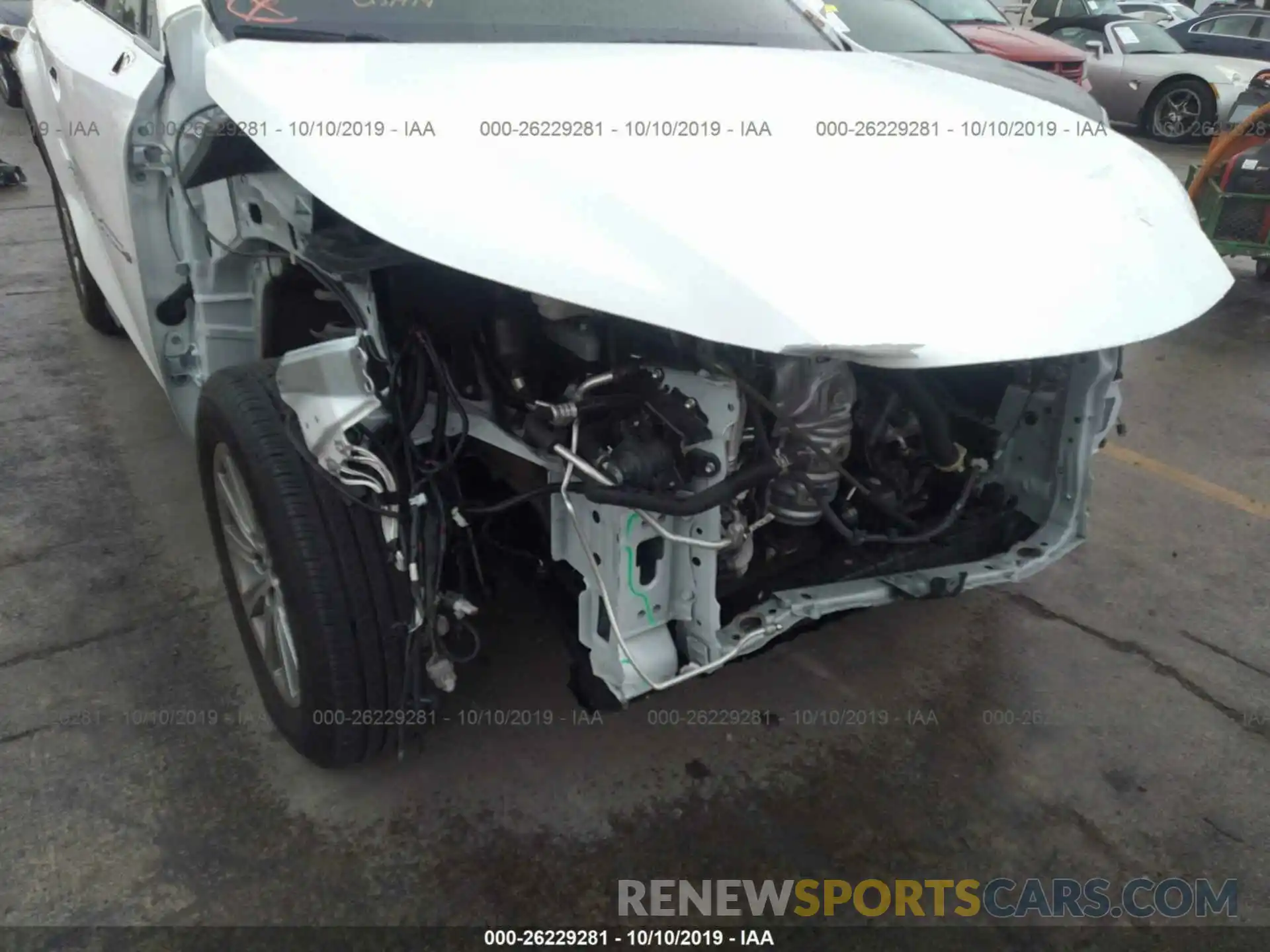 6 Фотография поврежденного автомобиля JTJYARBZXK2136706 LEXUS NX 2019