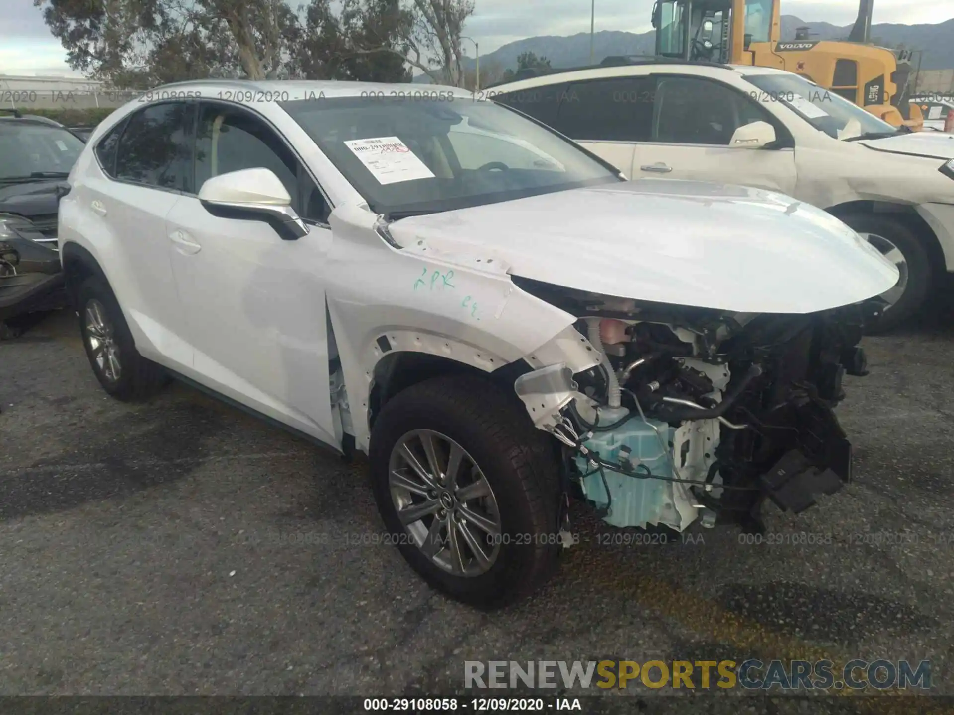 1 Photograph of a damaged car JTJYARBZXK2140982 LEXUS NX 2019