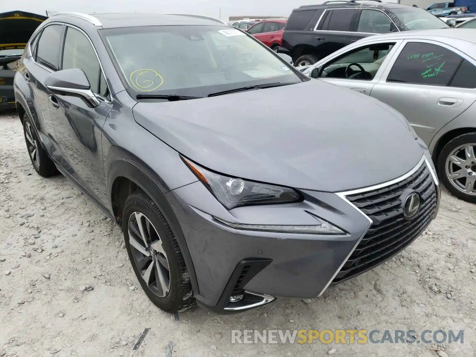 1 Photograph of a damaged car JTJYARBZXK2144241 LEXUS NX 2019