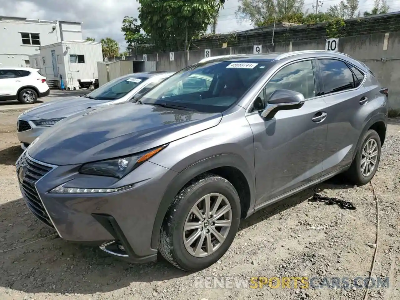 1 Фотография поврежденного автомобиля JTJYARBZXK2144269 LEXUS NX 2019