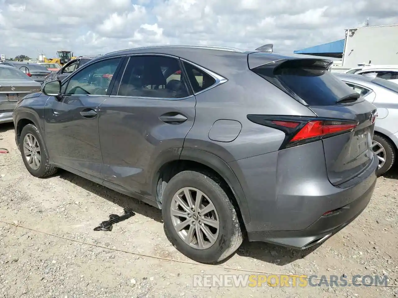 2 Фотография поврежденного автомобиля JTJYARBZXK2144269 LEXUS NX 2019