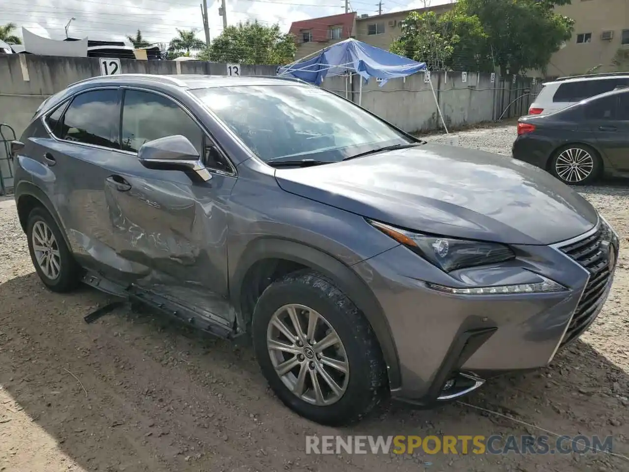 4 Фотография поврежденного автомобиля JTJYARBZXK2144269 LEXUS NX 2019