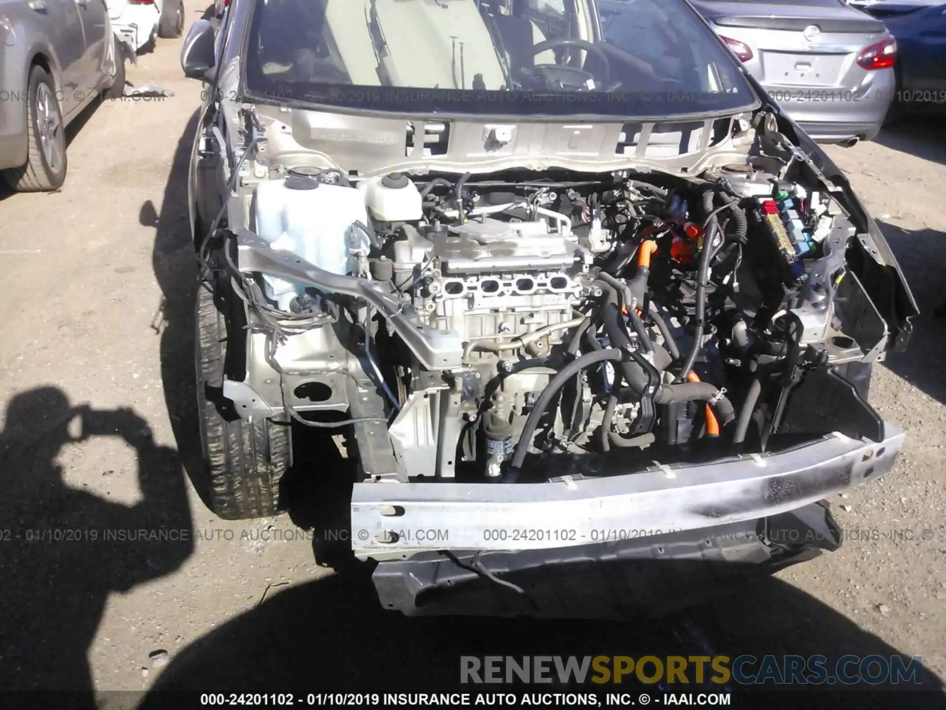 6 Photograph of a damaged car JTJYARBZXK2144319 LEXUS NX 2019