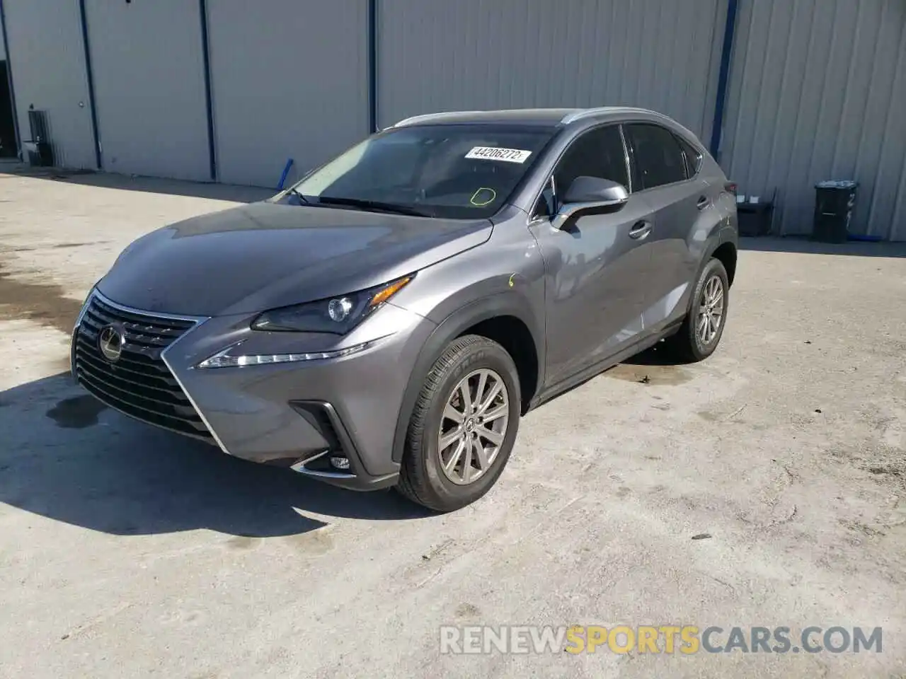 2 Фотография поврежденного автомобиля JTJYARBZXK2144403 LEXUS NX 2019