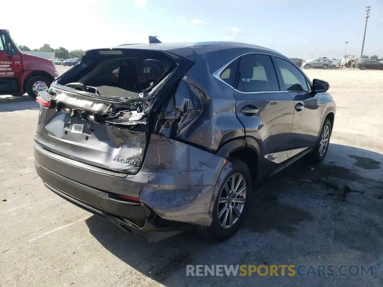 4 Photograph of a damaged car JTJYARBZXK2144403 LEXUS NX 2019