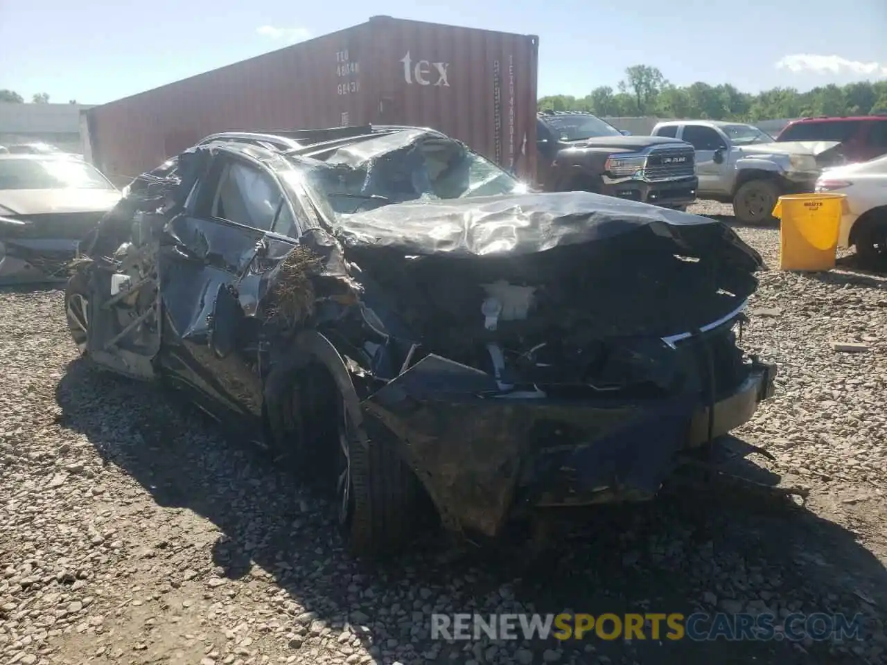 1 Photograph of a damaged car JTJYARBZXK2144515 LEXUS NX 2019