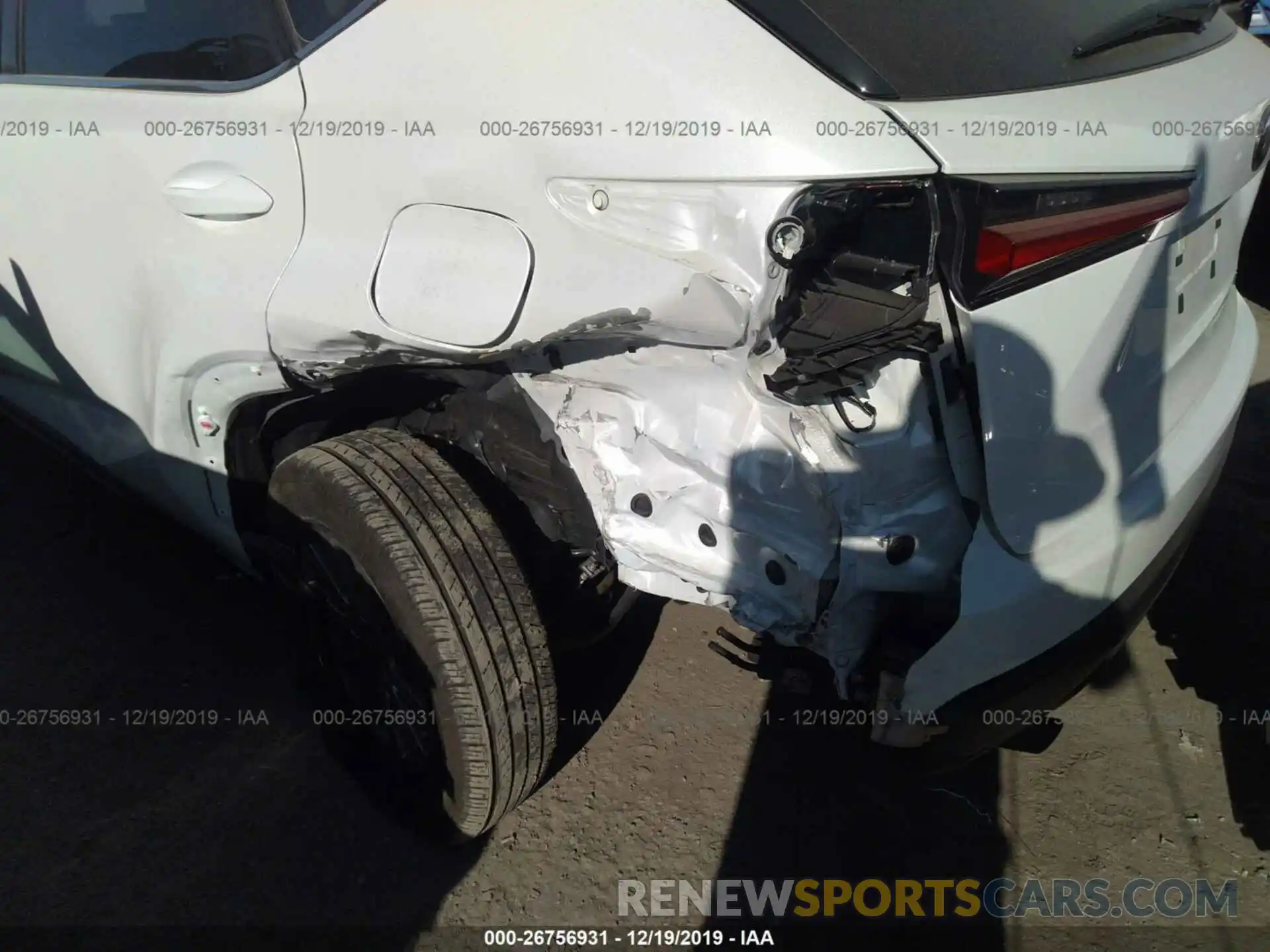 6 Photograph of a damaged car JTJYARBZXK2146975 LEXUS NX 2019