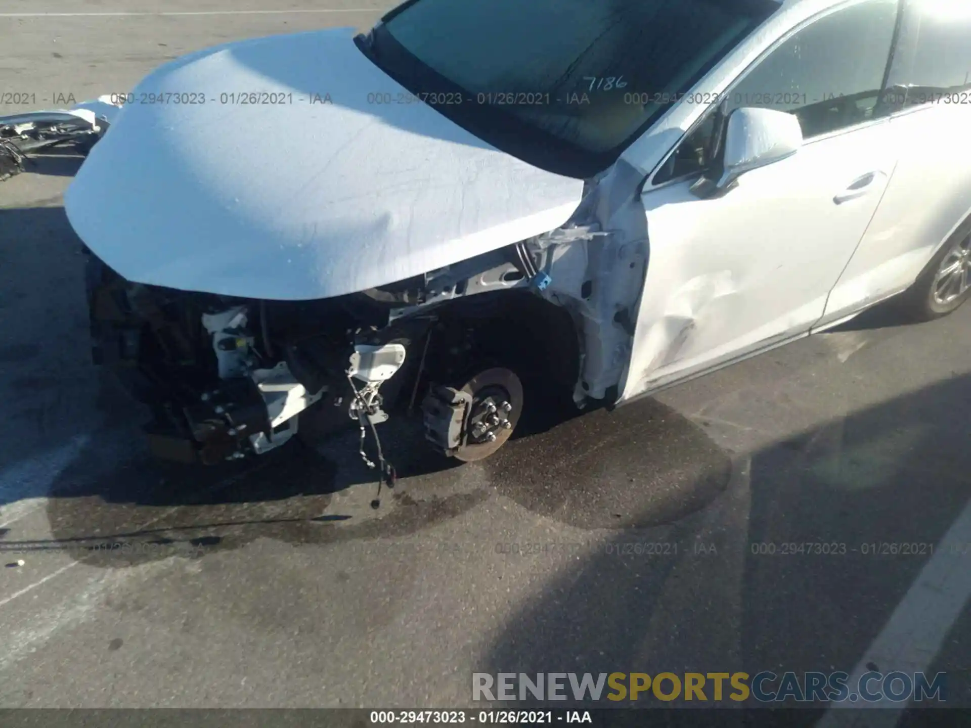 6 Фотография поврежденного автомобиля JTJYARBZXK2147186 LEXUS NX 2019