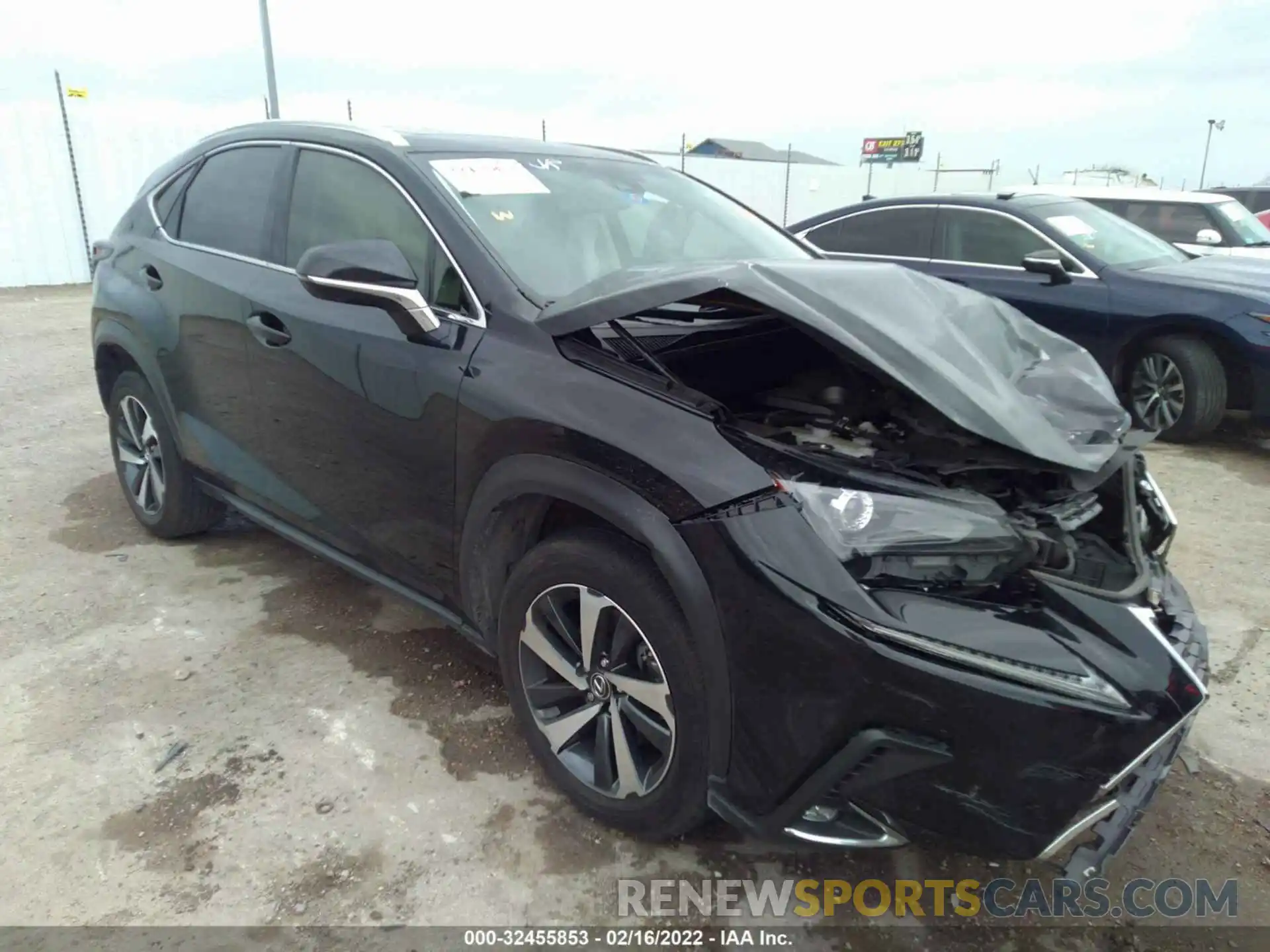 1 Фотография поврежденного автомобиля JTJYARBZXK2148189 LEXUS NX 2019