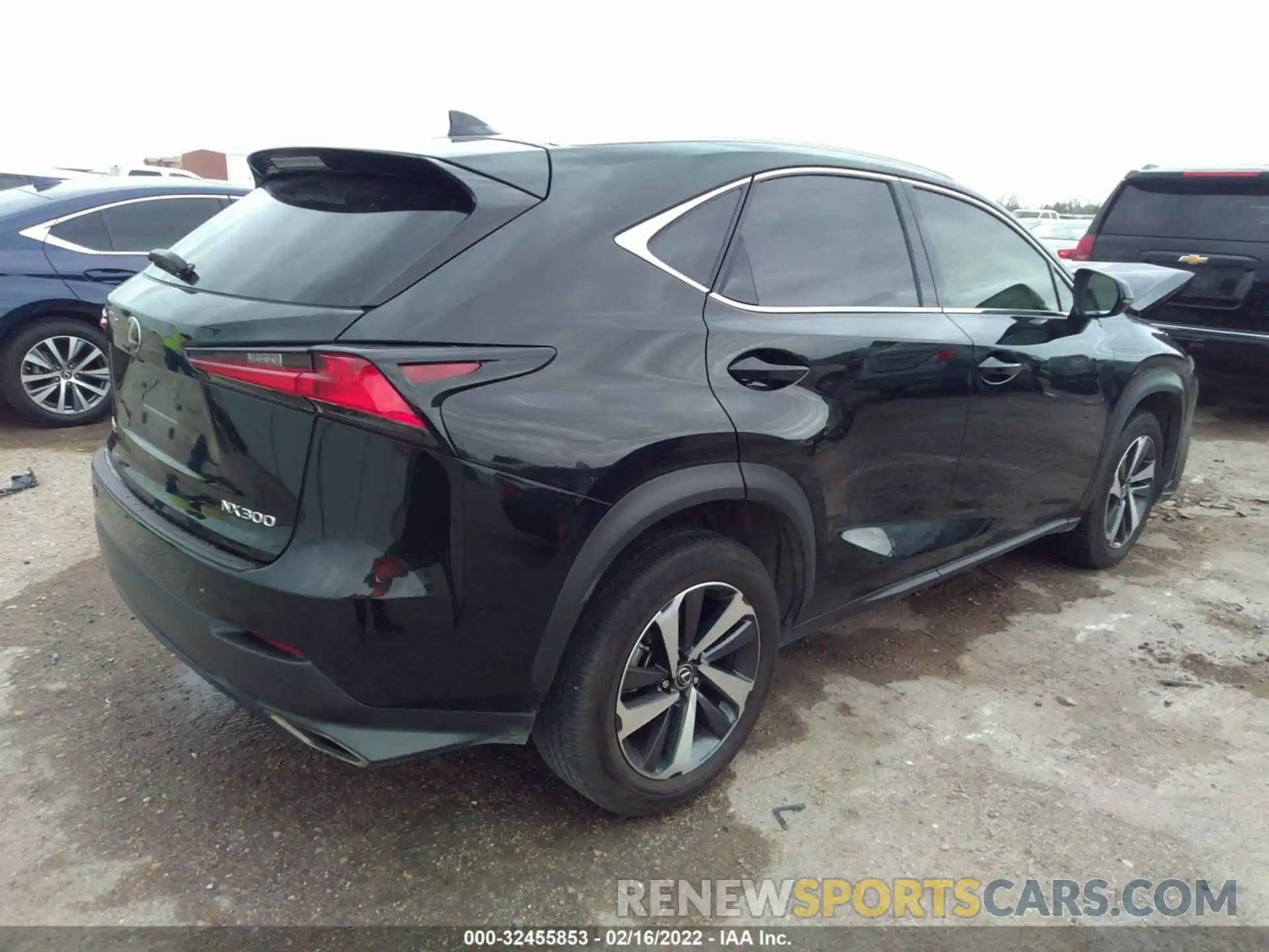 4 Фотография поврежденного автомобиля JTJYARBZXK2148189 LEXUS NX 2019