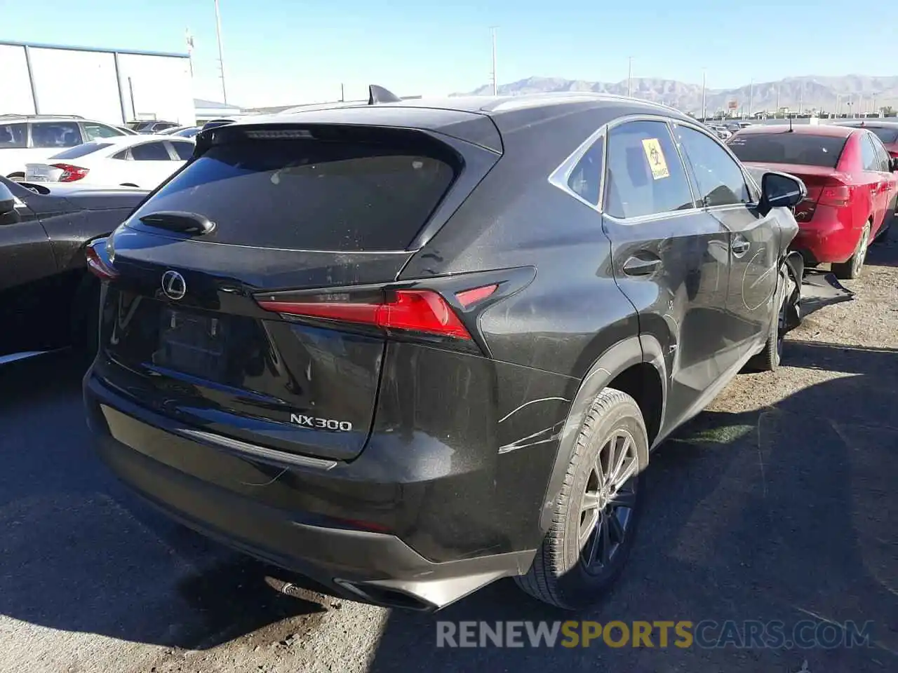 4 Photograph of a damaged car JTJYARBZXK2149360 LEXUS NX 2019