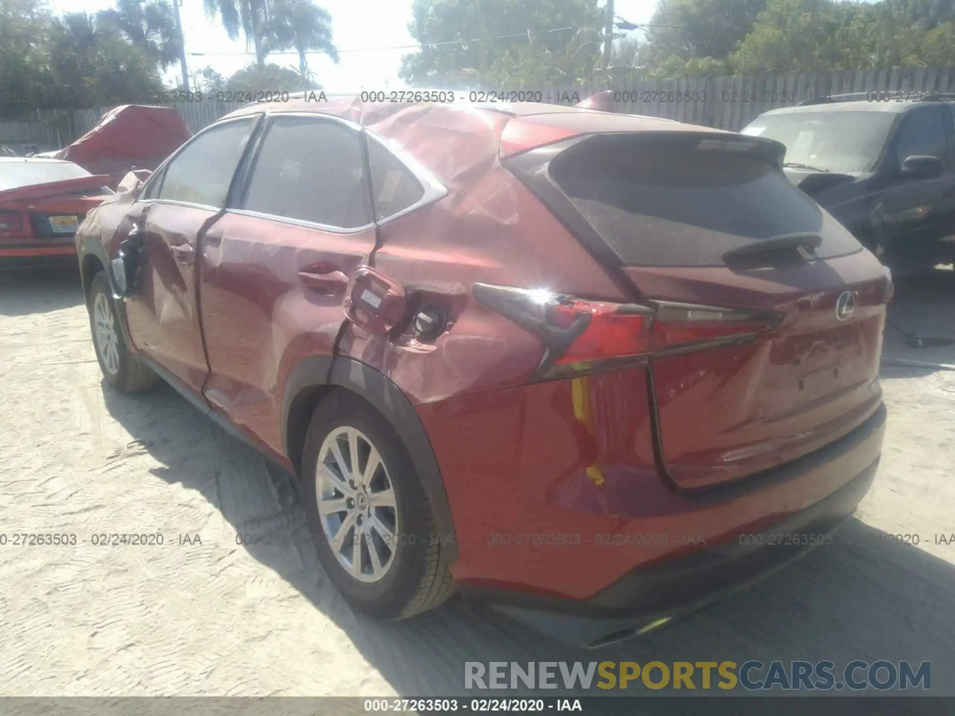 3 Photograph of a damaged car JTJYARBZXK2153540 LEXUS NX 2019