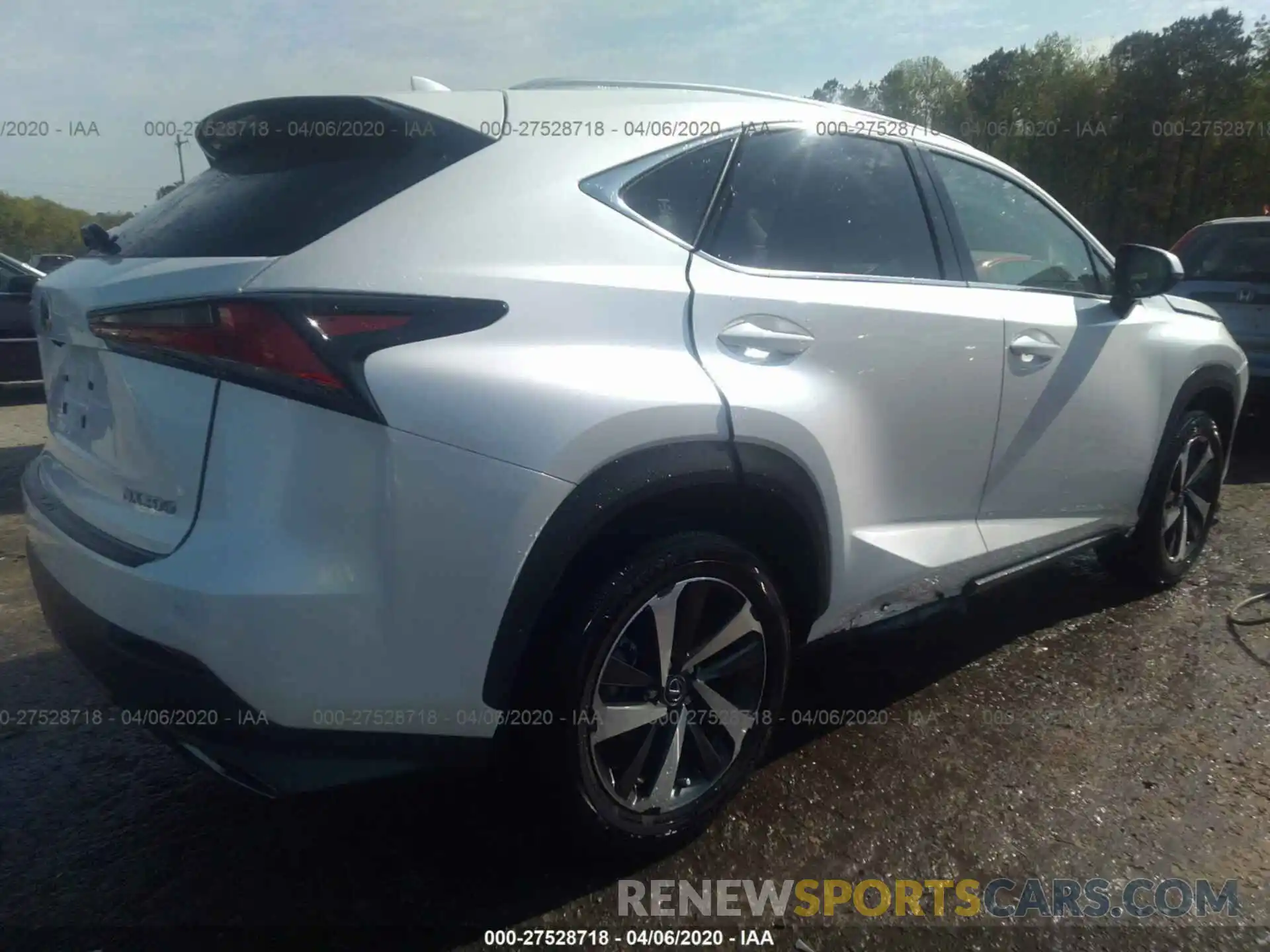 4 Photograph of a damaged car JTJYARBZXK2153974 LEXUS NX 2019