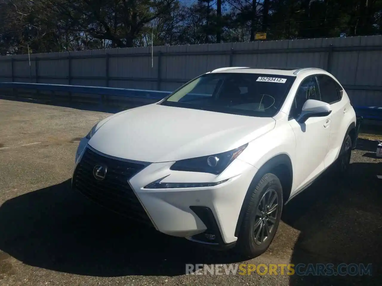 2 Фотография поврежденного автомобиля JTJYARBZXK2154641 LEXUS NX 2019