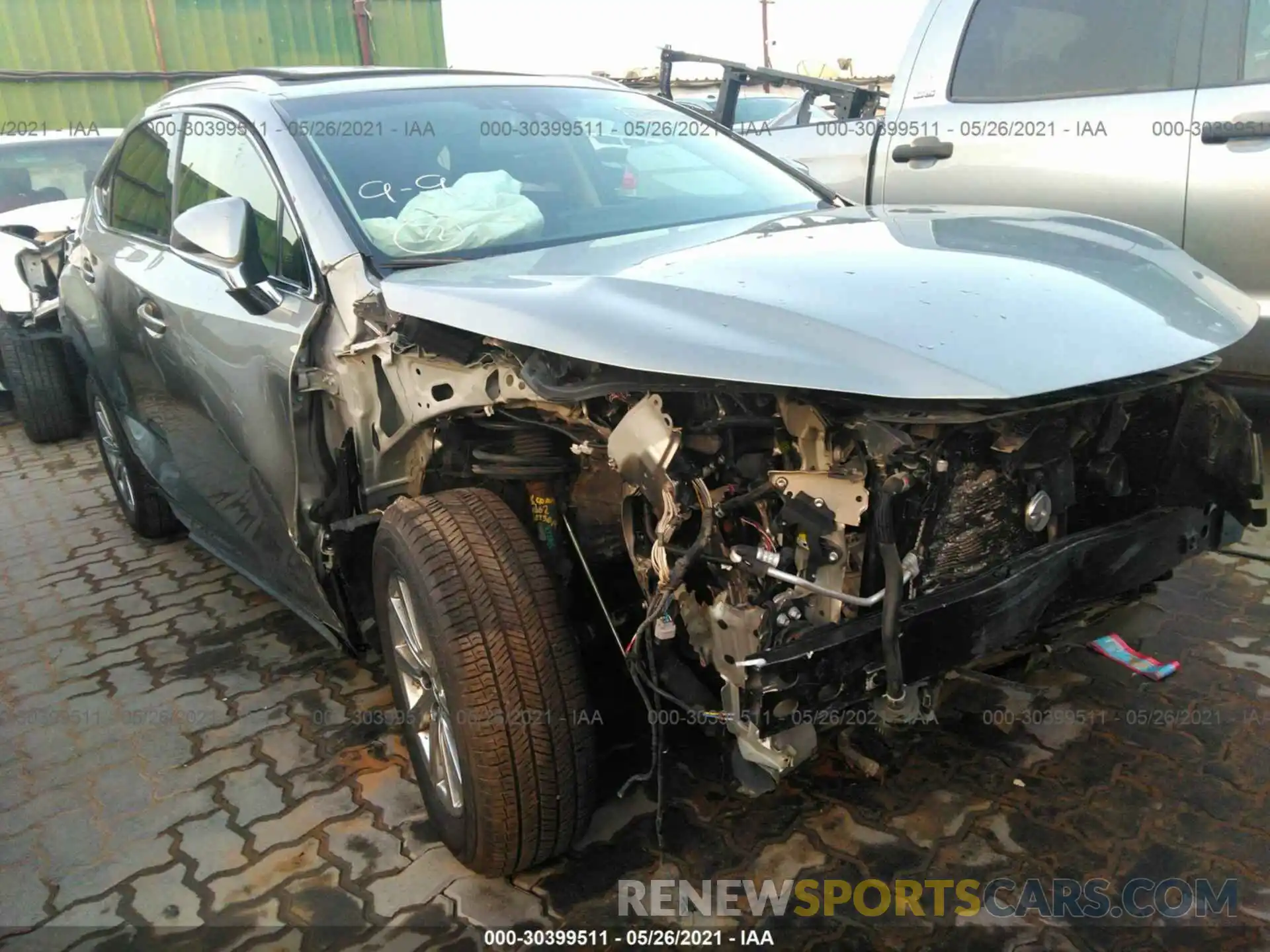 1 Photograph of a damaged car 00000000000010495 LEXUS NX 2020