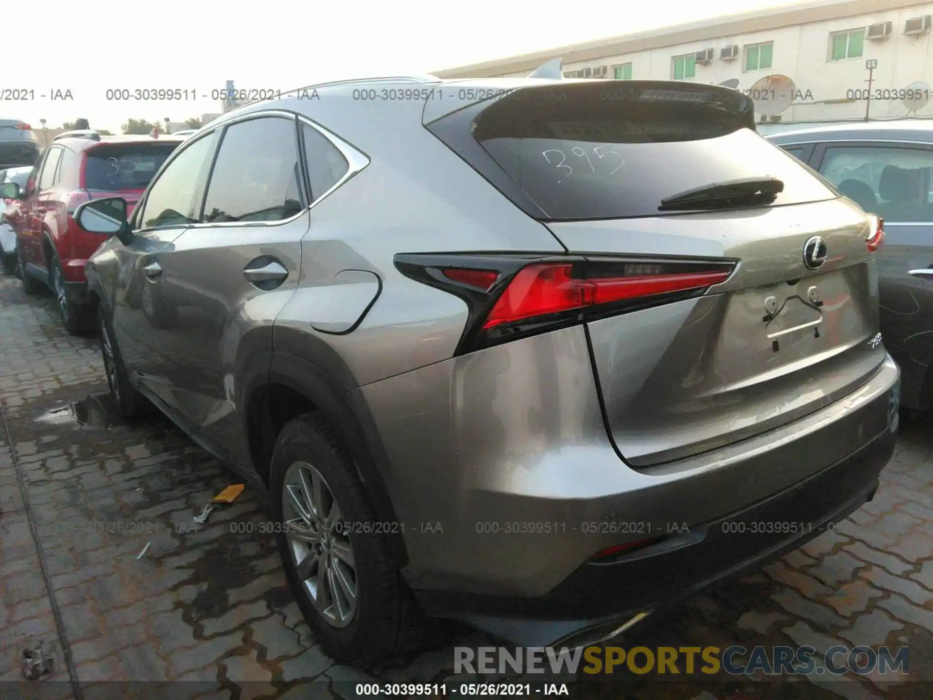 3 Фотография поврежденного автомобиля 00000000000010495 LEXUS NX 2020