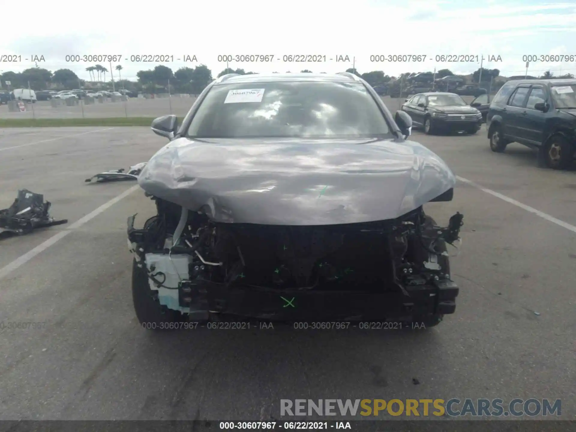 6 Photograph of a damaged car JTJAARBZ0L2165196 LEXUS NX 2020