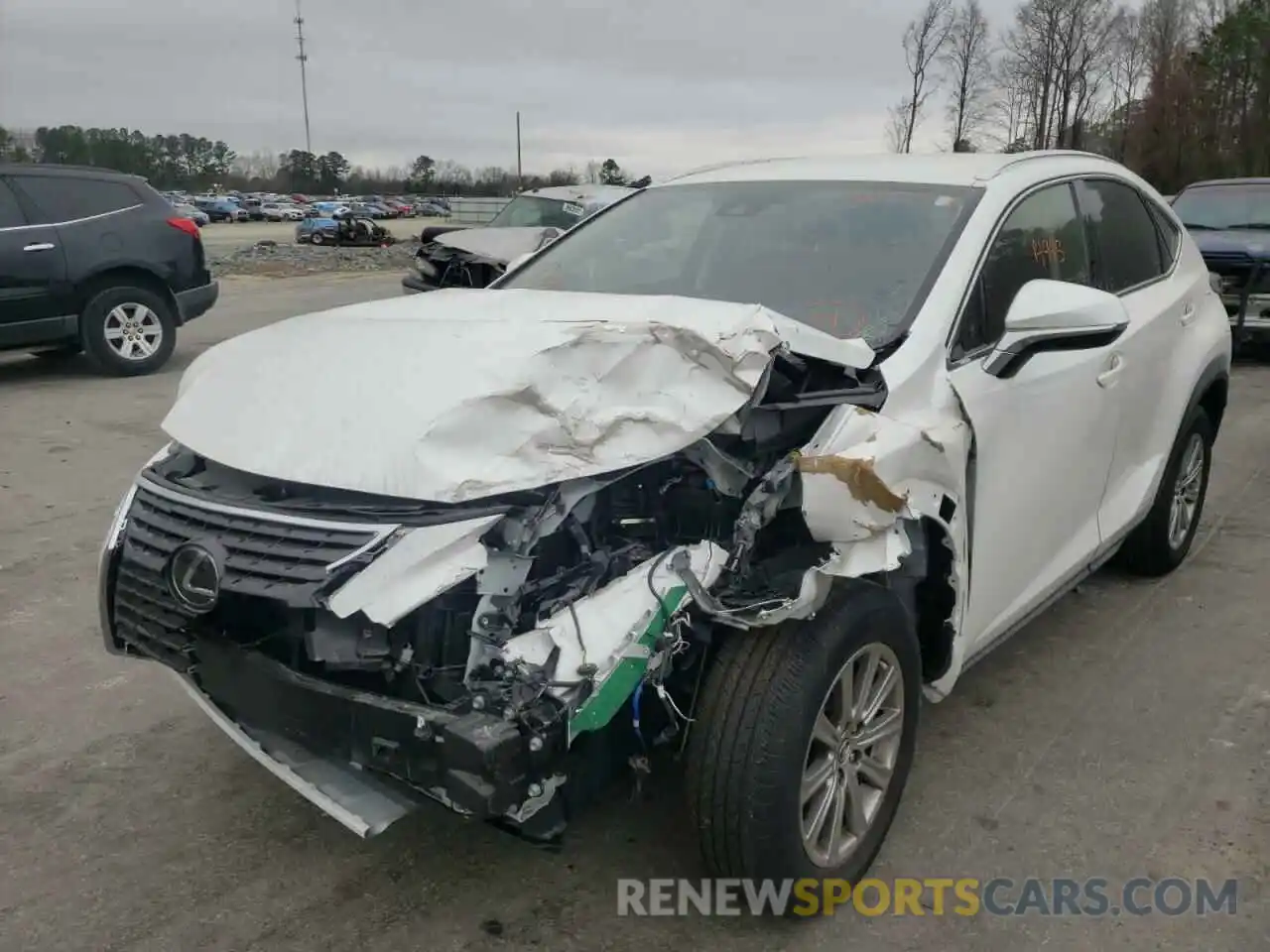 2 Photograph of a damaged car JTJAARBZ0L5002031 LEXUS NX 2020