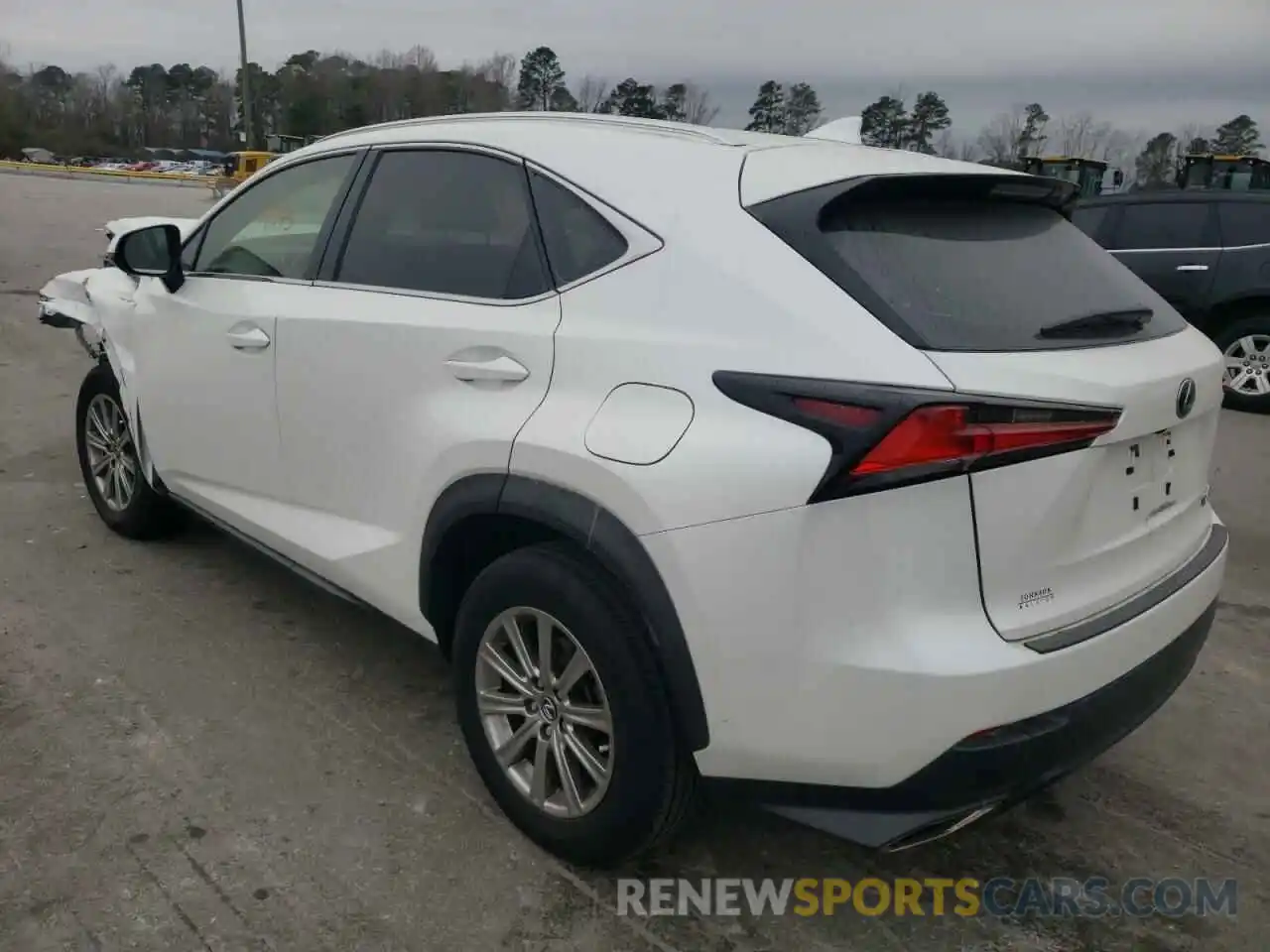 3 Фотография поврежденного автомобиля JTJAARBZ0L5002031 LEXUS NX 2020