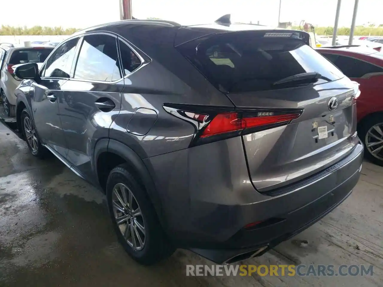 3 Фотография поврежденного автомобиля JTJAARBZ0L5002563 LEXUS NX 2020