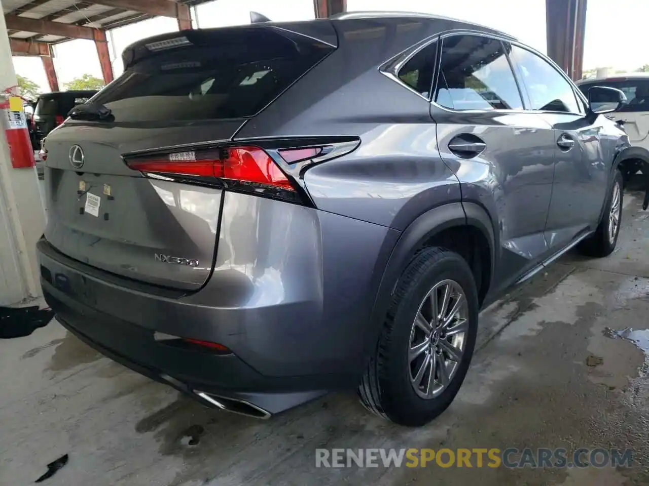 4 Фотография поврежденного автомобиля JTJAARBZ0L5002563 LEXUS NX 2020