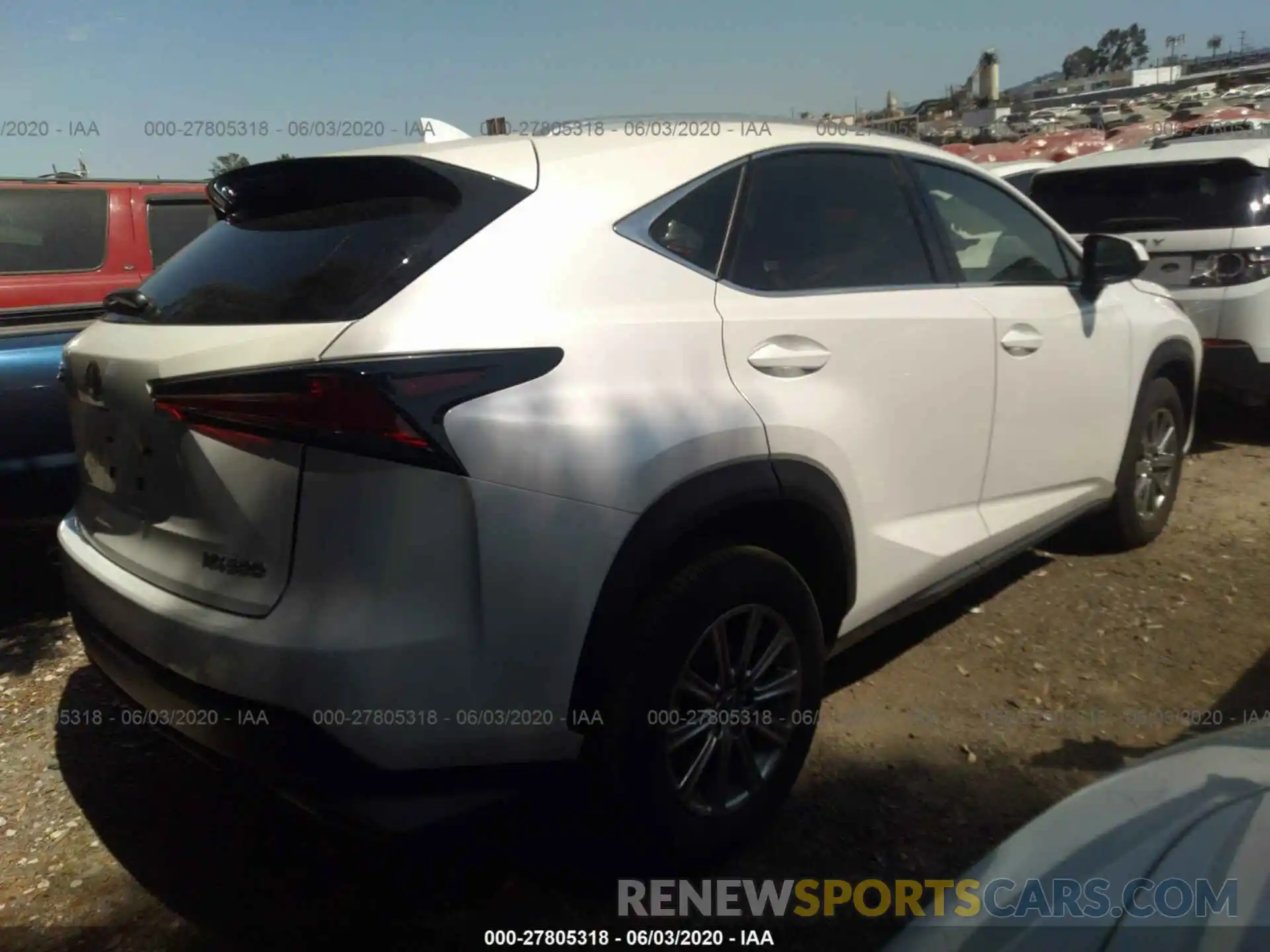 4 Photograph of a damaged car JTJAARBZ0L5004992 LEXUS NX 2020