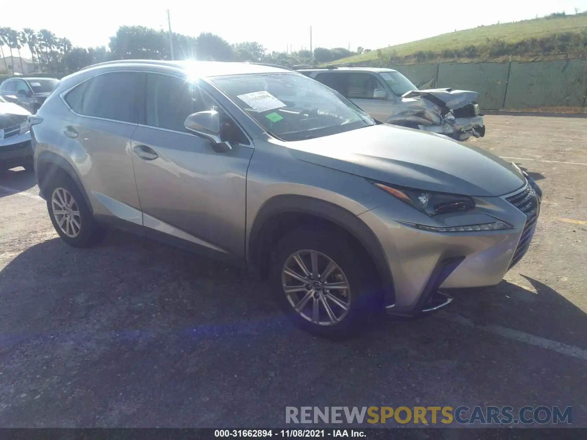 1 Фотография поврежденного автомобиля JTJAARBZ0L5005303 LEXUS NX 2020