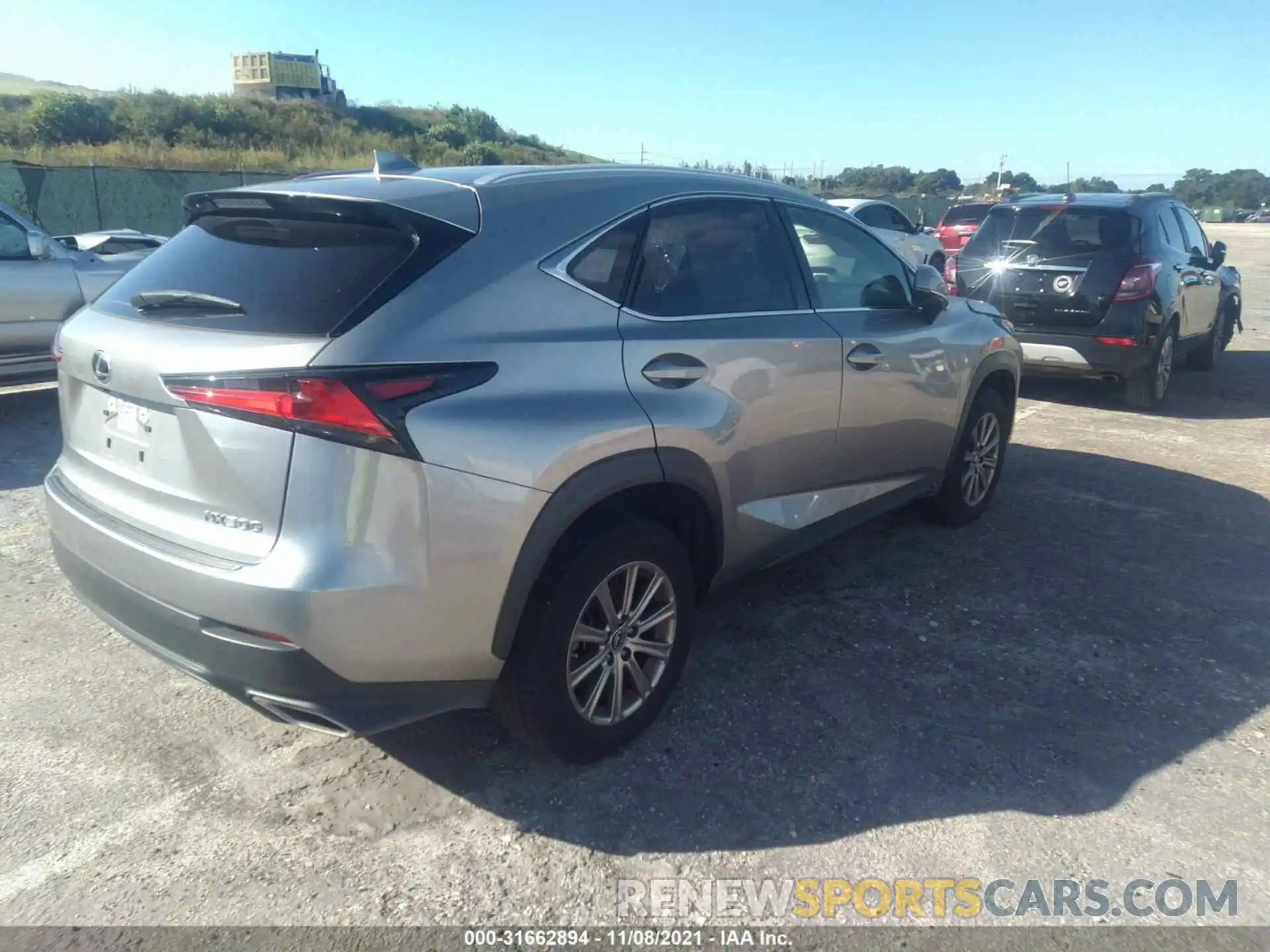 4 Photograph of a damaged car JTJAARBZ0L5005303 LEXUS NX 2020