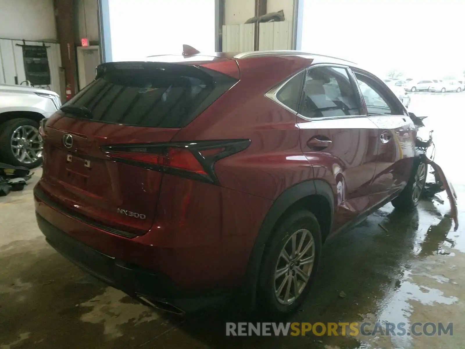 4 Photograph of a damaged car JTJAARBZ0L5010775 LEXUS NX 2020