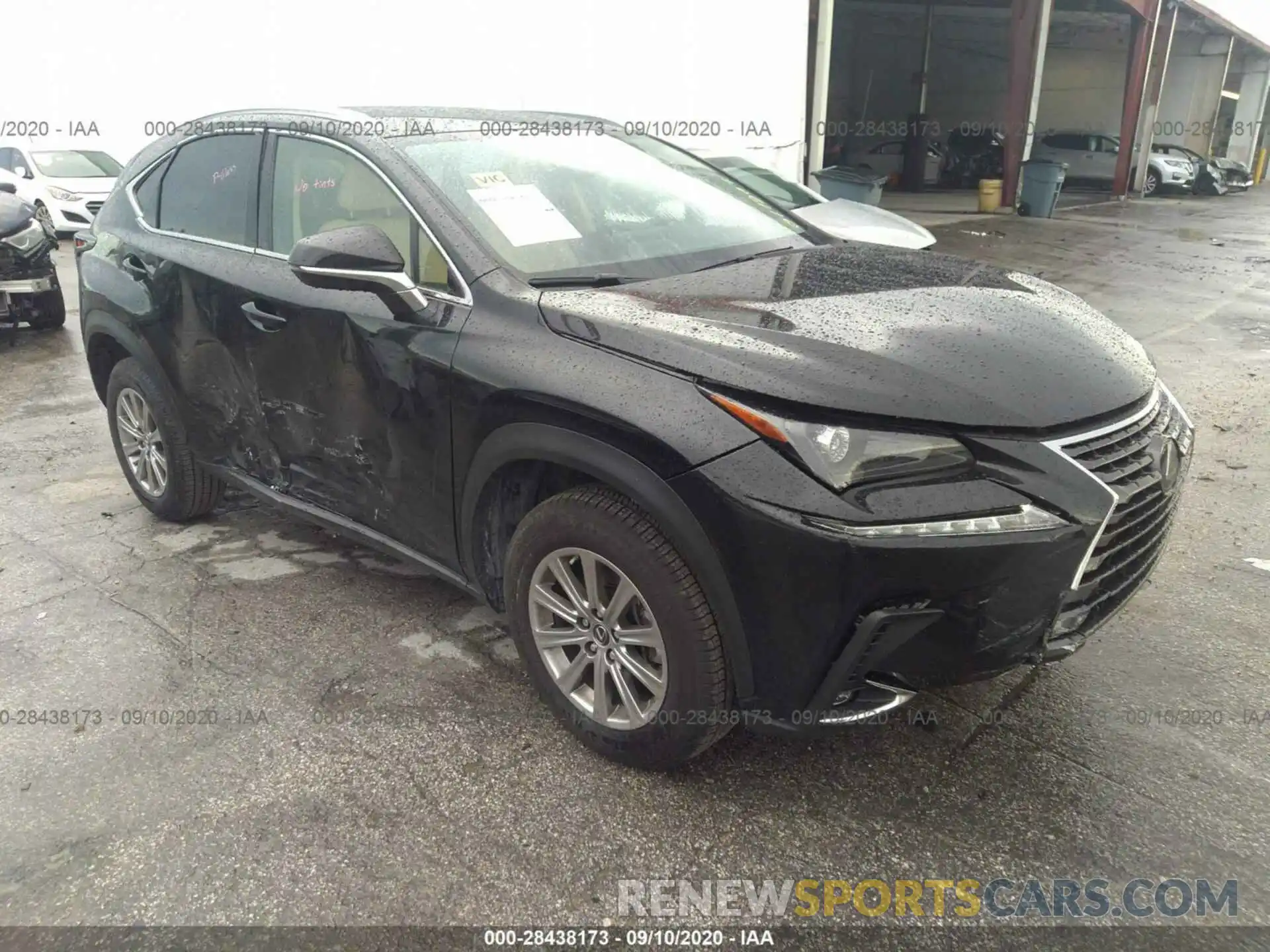 1 Photograph of a damaged car JTJAARBZ0L5011201 LEXUS NX 2020