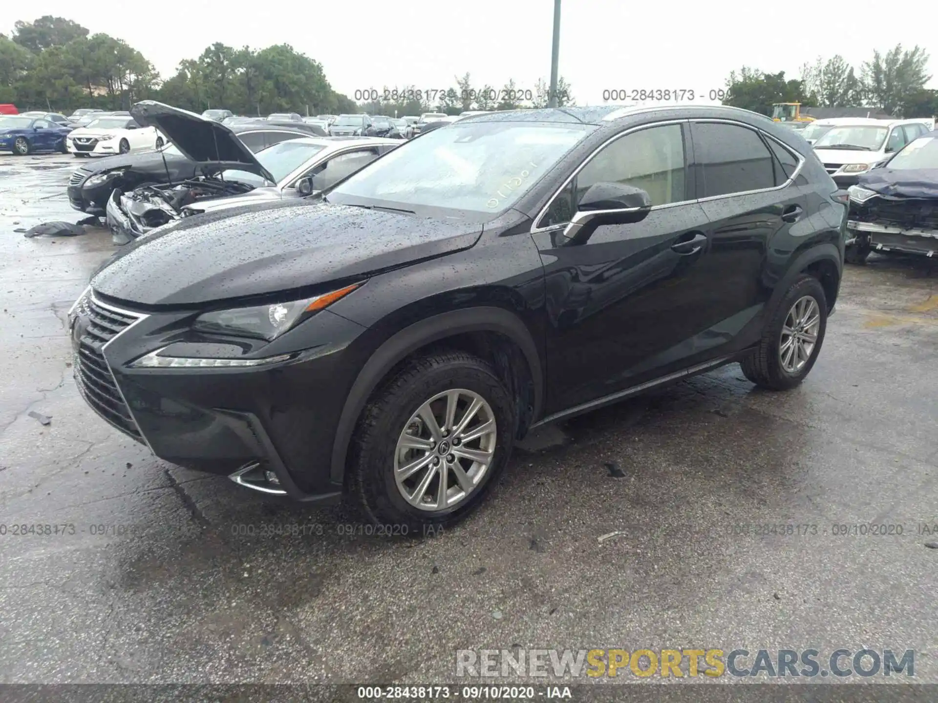 2 Фотография поврежденного автомобиля JTJAARBZ0L5011201 LEXUS NX 2020