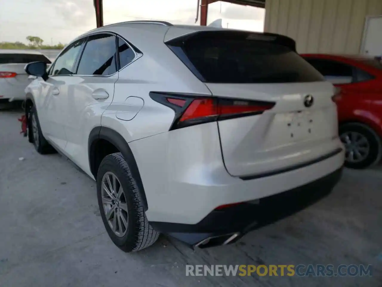 3 Фотография поврежденного автомобиля JTJAARBZ0L5012266 LEXUS NX 2020