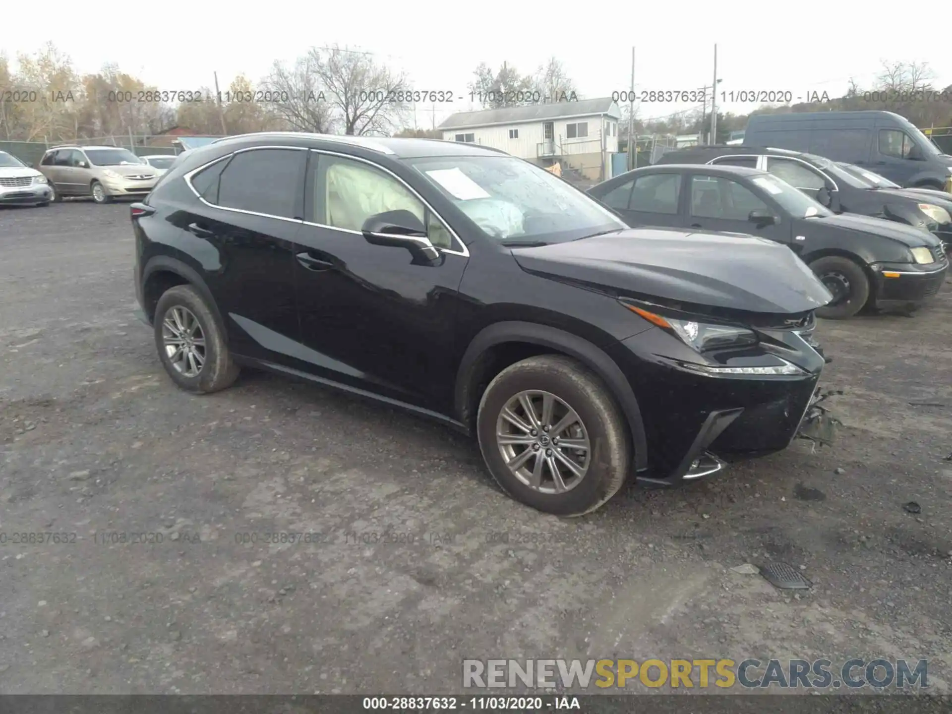 1 Photograph of a damaged car JTJAARBZ1L2158290 LEXUS NX 2020