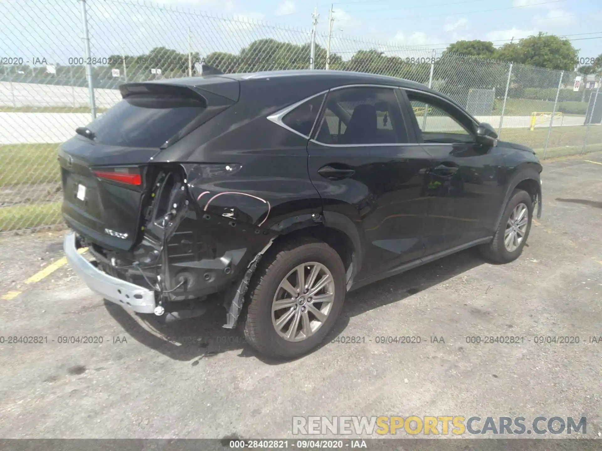 4 Photograph of a damaged car JTJAARBZ1L2166356 LEXUS NX 2020